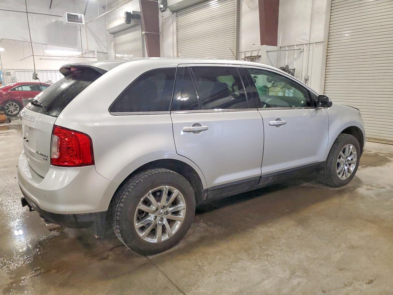 2012 Ford Edge Limited Silver vin: 2FMDK4KC1CBA23280