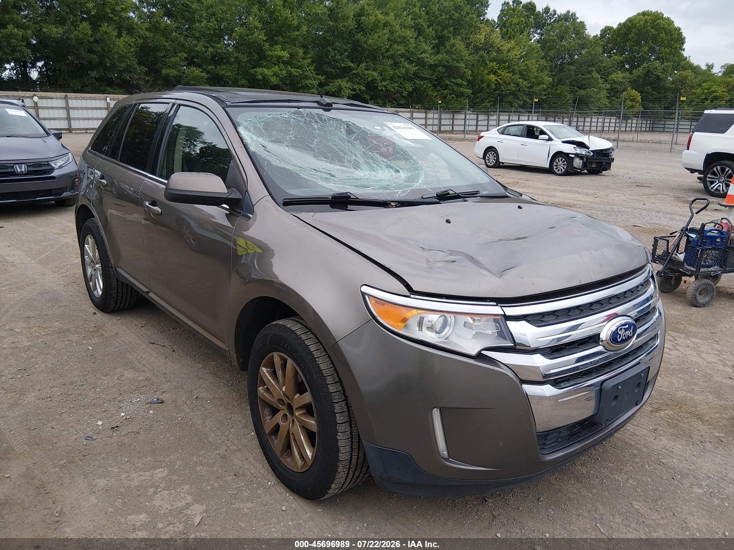 2012 Ford Edge Limited Pewter vin: 2FMDK4KC1CBA55324