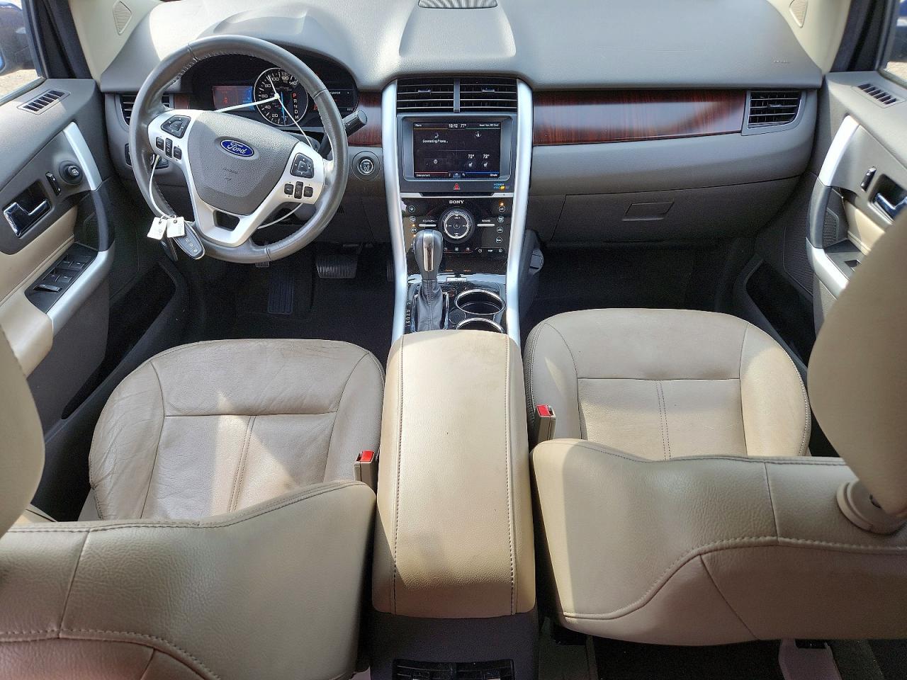 2012 Ford Edge Limited Blue vin: 2FMDK4KC1CBA62077