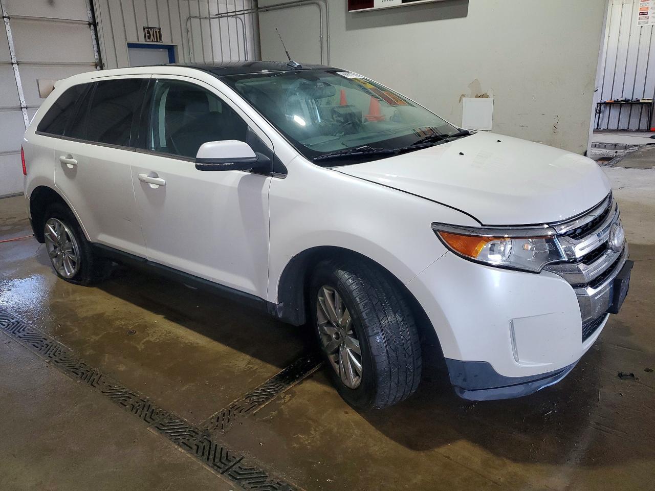 2012 Ford Edge Limited White vin: 2FMDK4KC1CBA72589