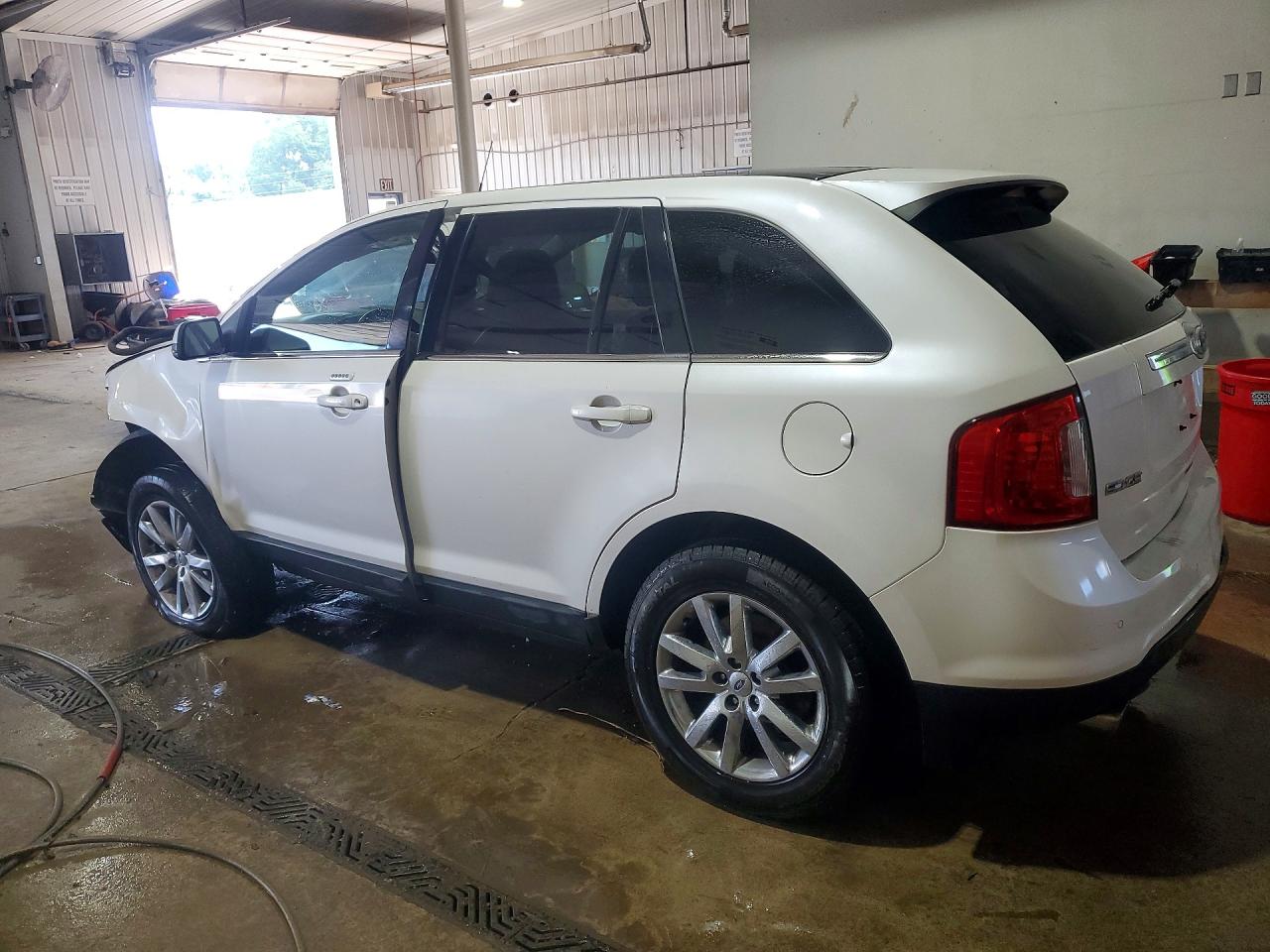 2012 Ford Edge Limited White vin: 2FMDK4KC1CBA72589