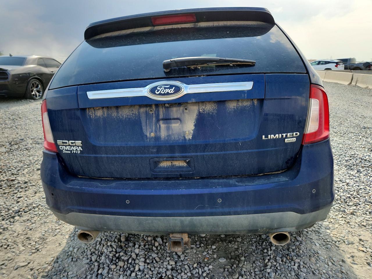 2012 Ford Edge Limited Blue vin: 2FMDK4KC1CBA96178