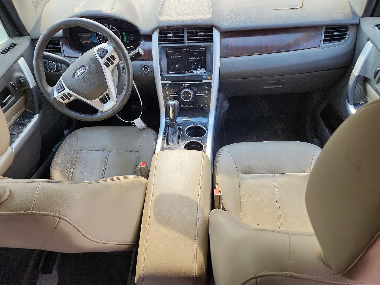 2012 Ford Edge Limited Blue vin: 2FMDK4KC1CBA96178