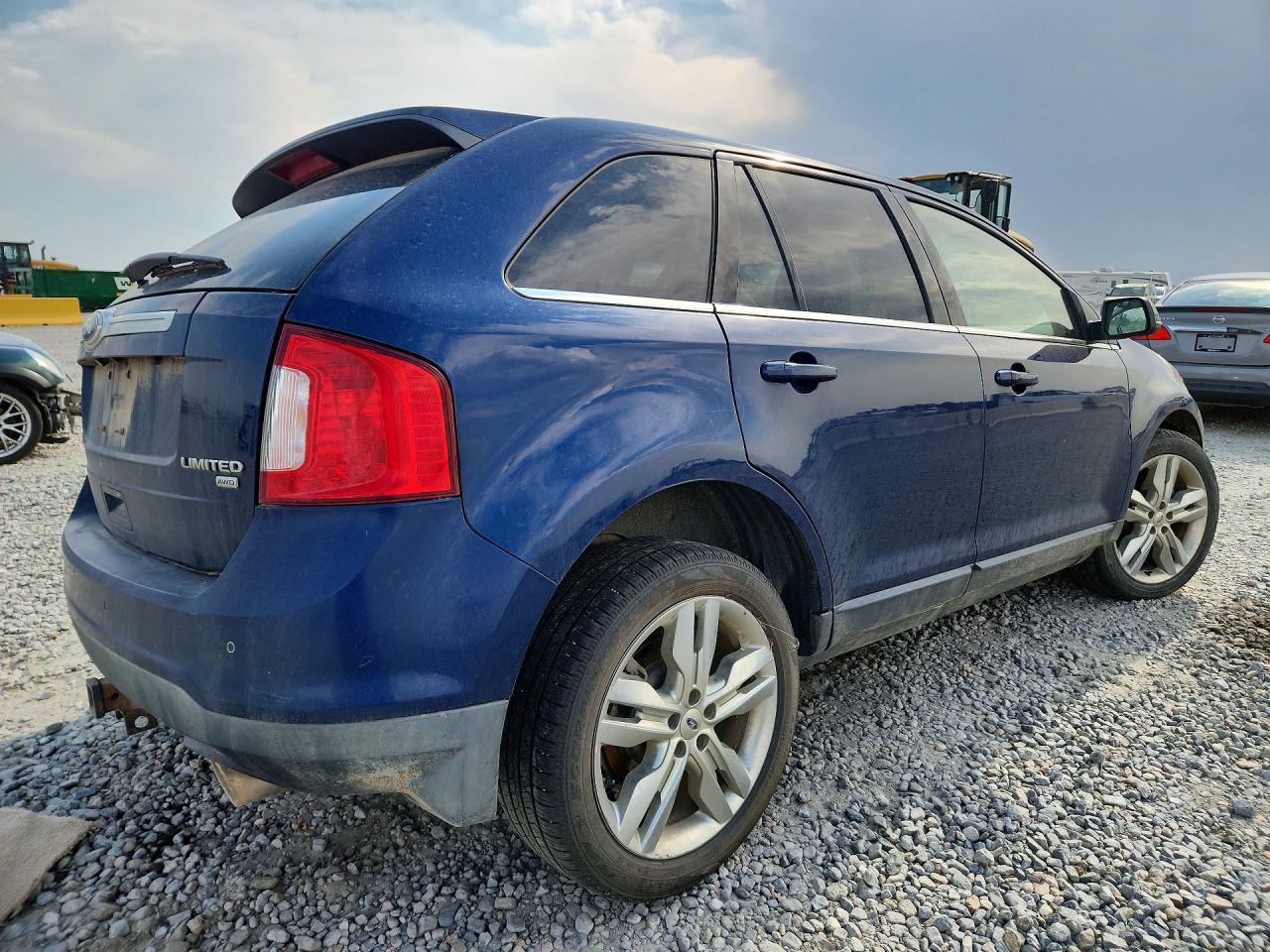 2012 Ford Edge Limited Blue vin: 2FMDK4KC1CBA96178