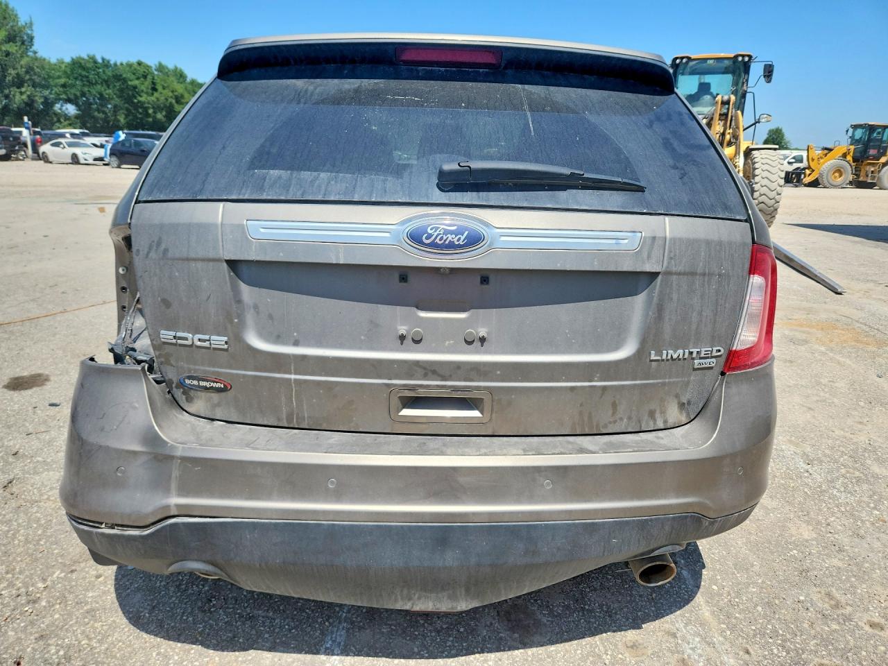2013 Ford Edge Limited Tan vin: 2FMDK4KC1DBB90434