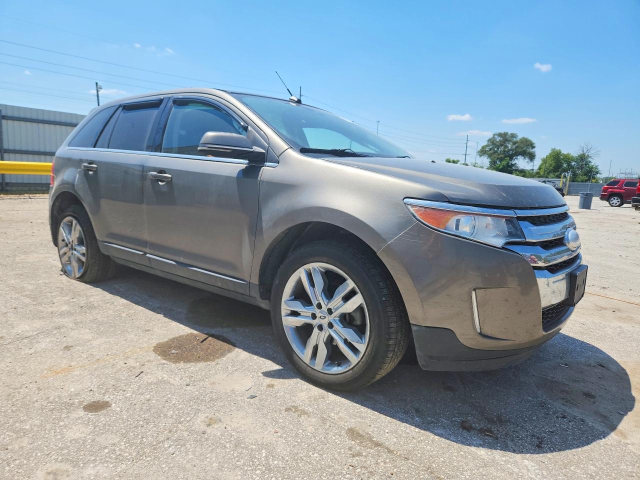 2013 Ford Edge Limited Tan vin: 2FMDK4KC1DBB90434