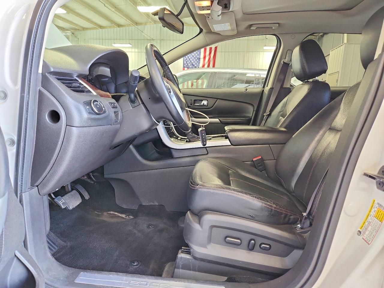 2013 Ford Edge Limited White vin: 2FMDK4KC1DBC72499