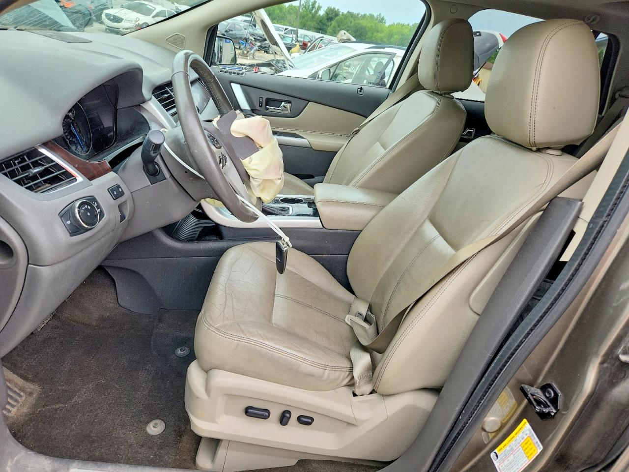 2013 Ford Edge Limited Brown vin: 2FMDK4KC1DBE24832