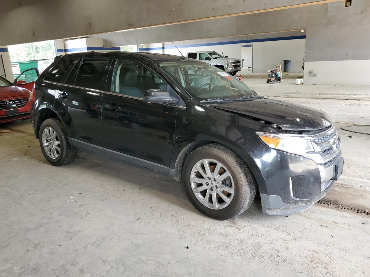 2014 Ford Edge Limited Black vin: 2FMDK4KC1EBA11696