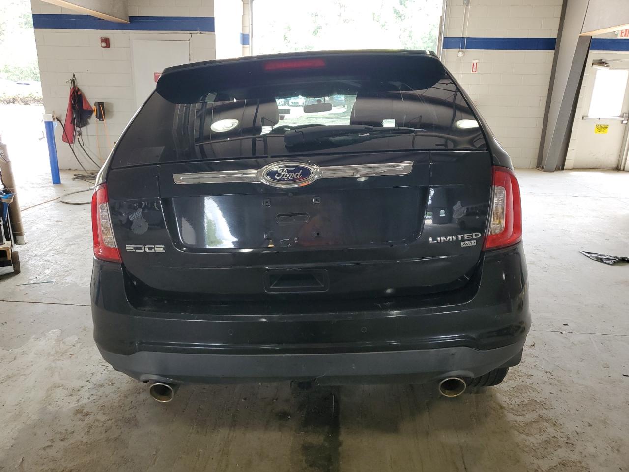 2014 Ford Edge Limited Black vin: 2FMDK4KC1EBA11696