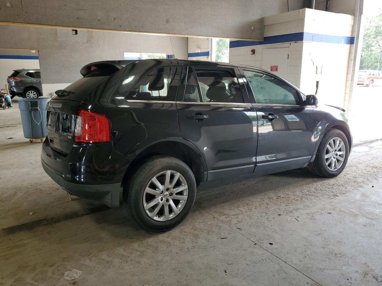 2014 Ford Edge Limited Black vin: 2FMDK4KC1EBA11696