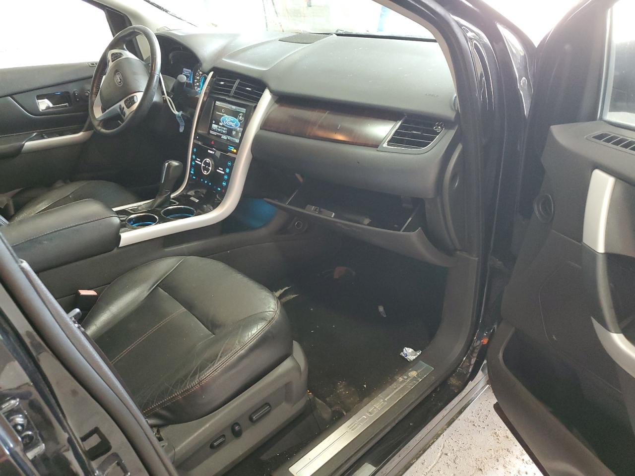 2014 Ford Edge Limited Black vin: 2FMDK4KC1EBA11696