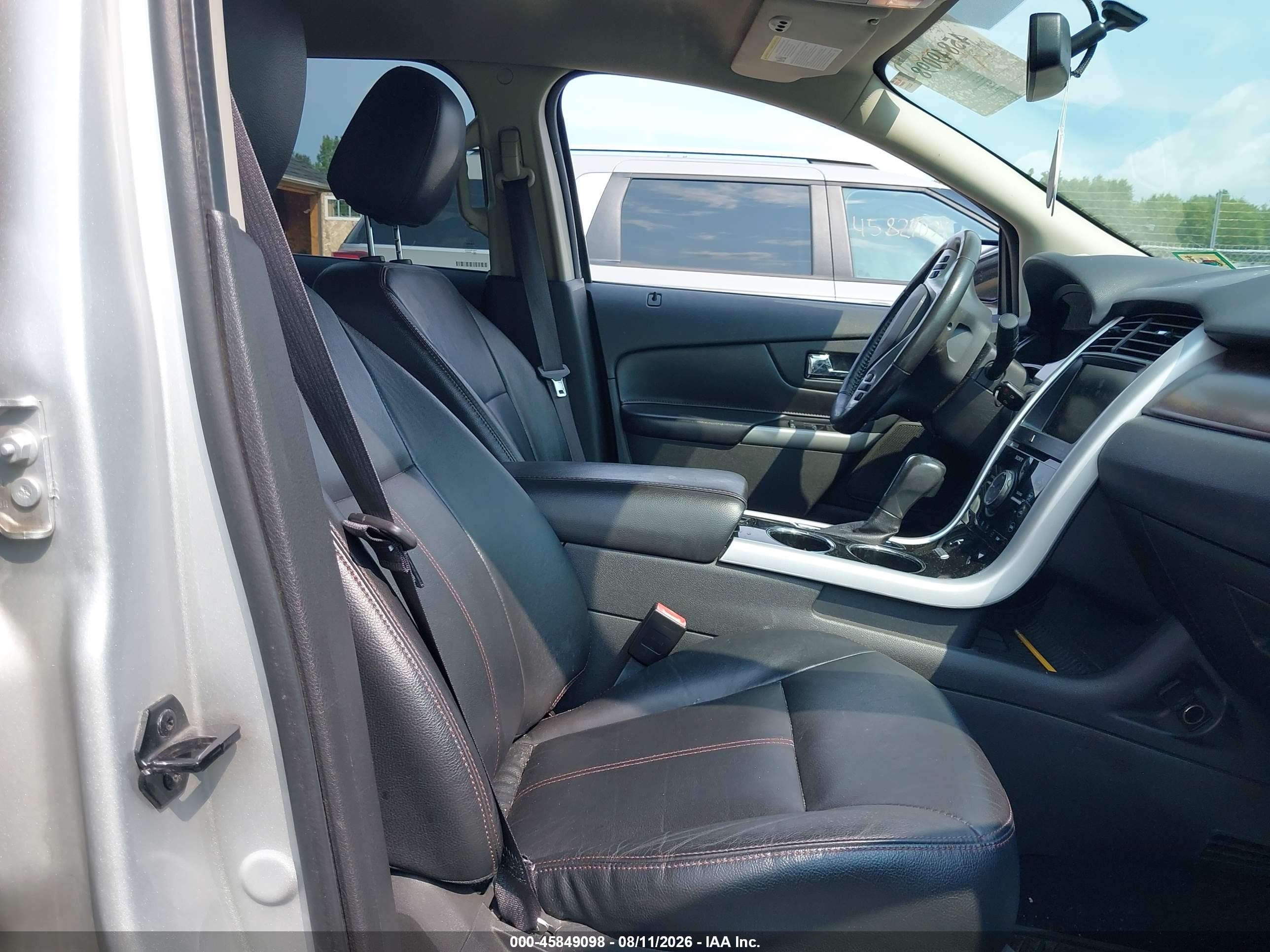 2014 Ford Edge Limited Silver vin: 2FMDK4KC1EBA13447