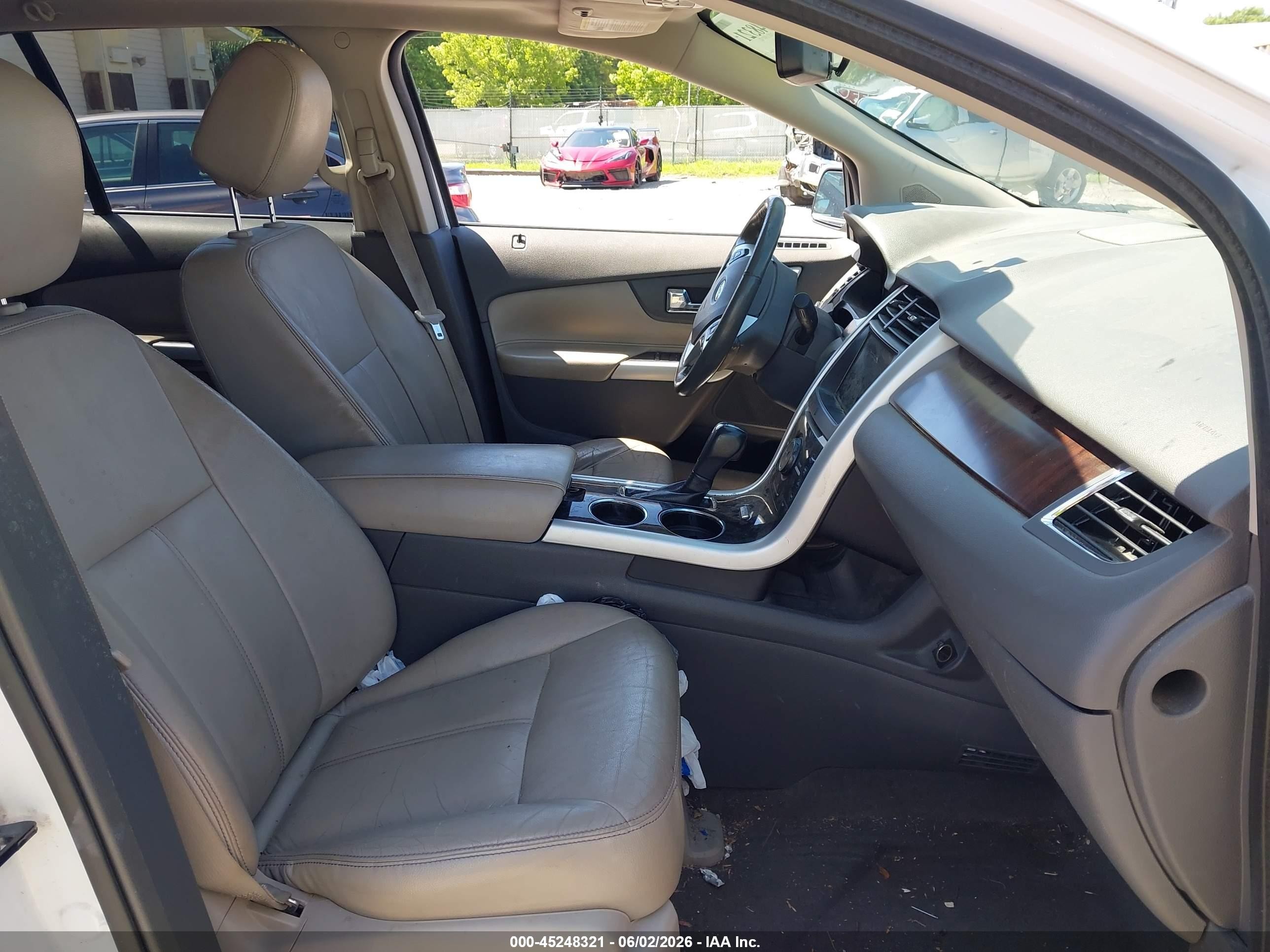 2014 Ford Edge Limited Белый vin: 2FMDK4KC1EBA28787