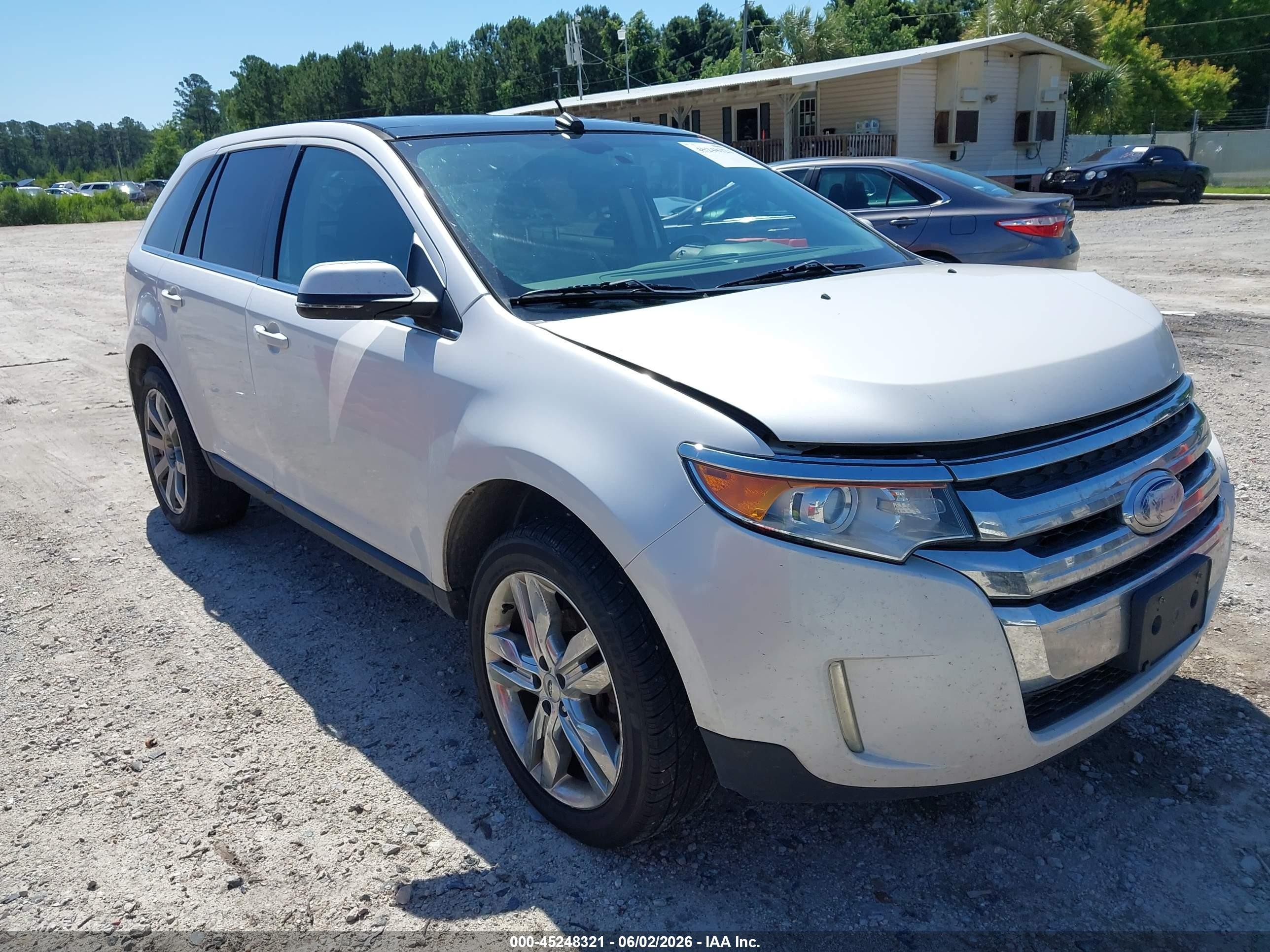 2014 Ford Edge Limited Белый vin: 2FMDK4KC1EBA28787