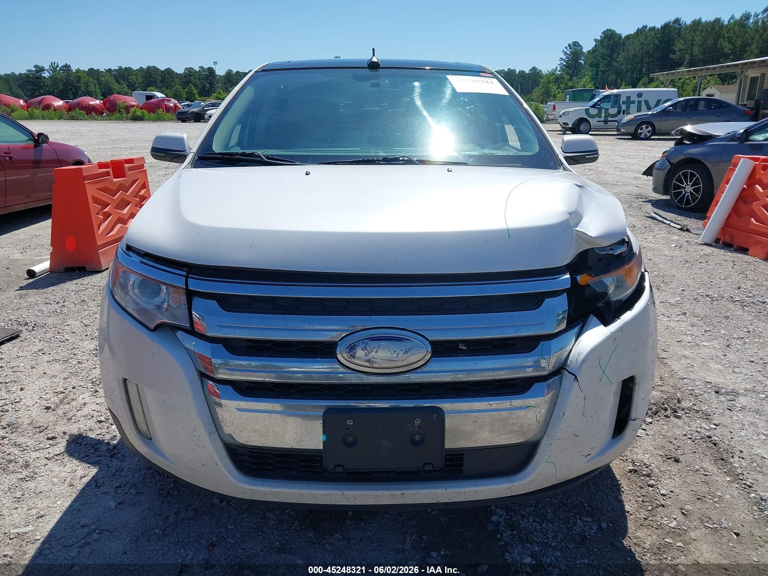 2014 Ford Edge Limited Белый vin: 2FMDK4KC1EBA28787