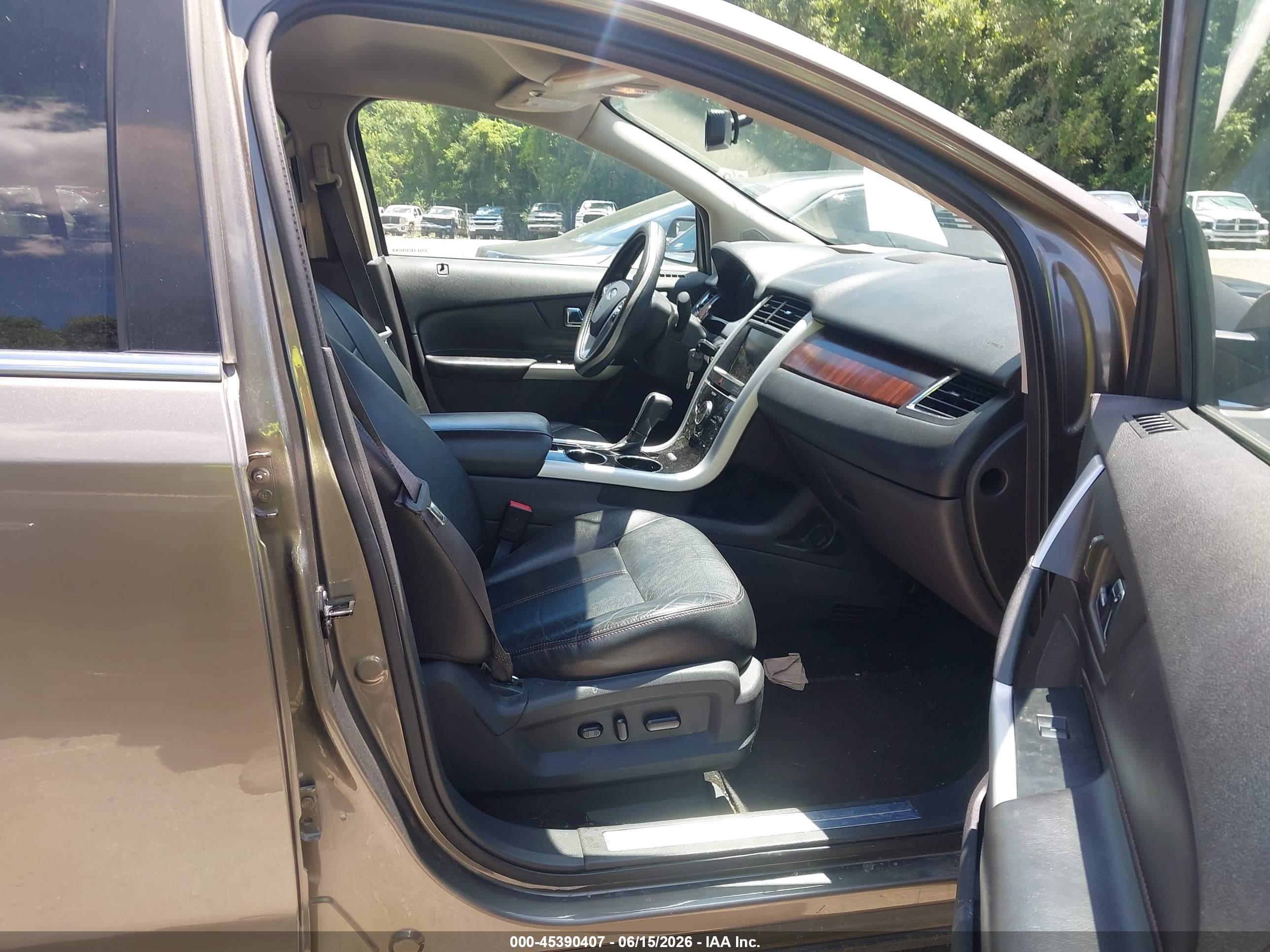 2014 Ford Edge Limited Brown vin: 2FMDK4KC1EBA41605