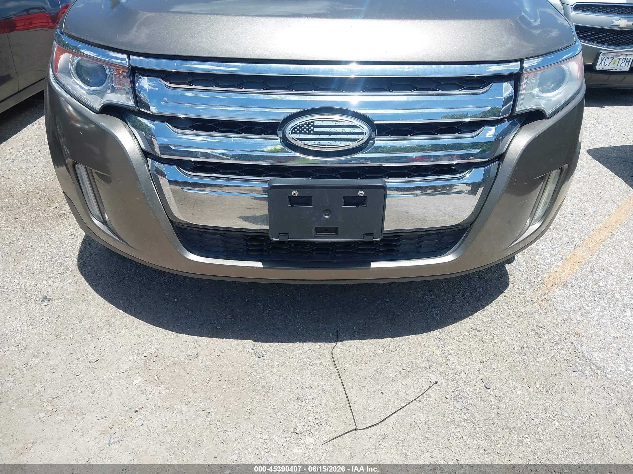 2014 Ford Edge Limited Brown vin: 2FMDK4KC1EBA41605