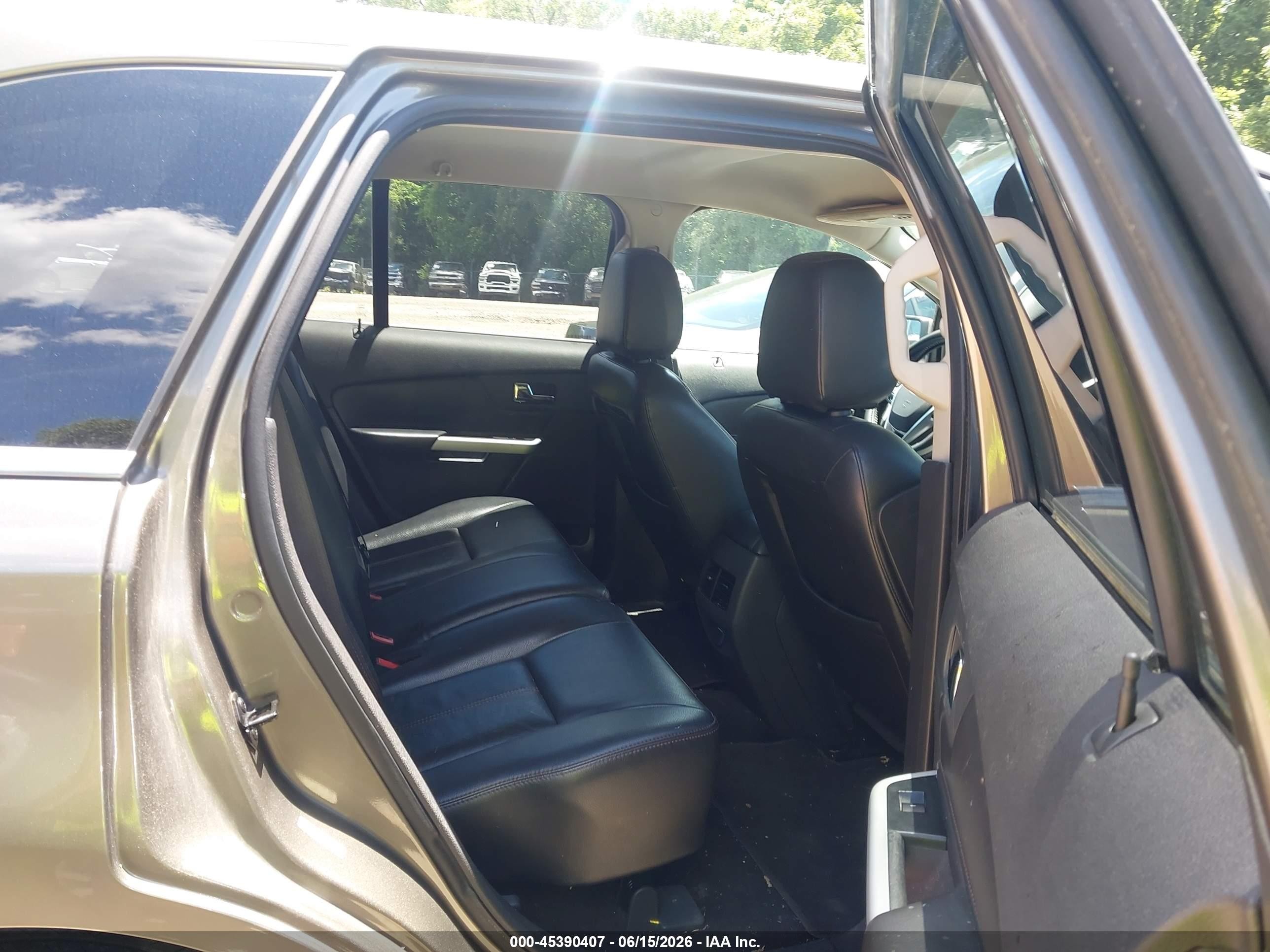 2014 Ford Edge Limited Brown vin: 2FMDK4KC1EBA41605