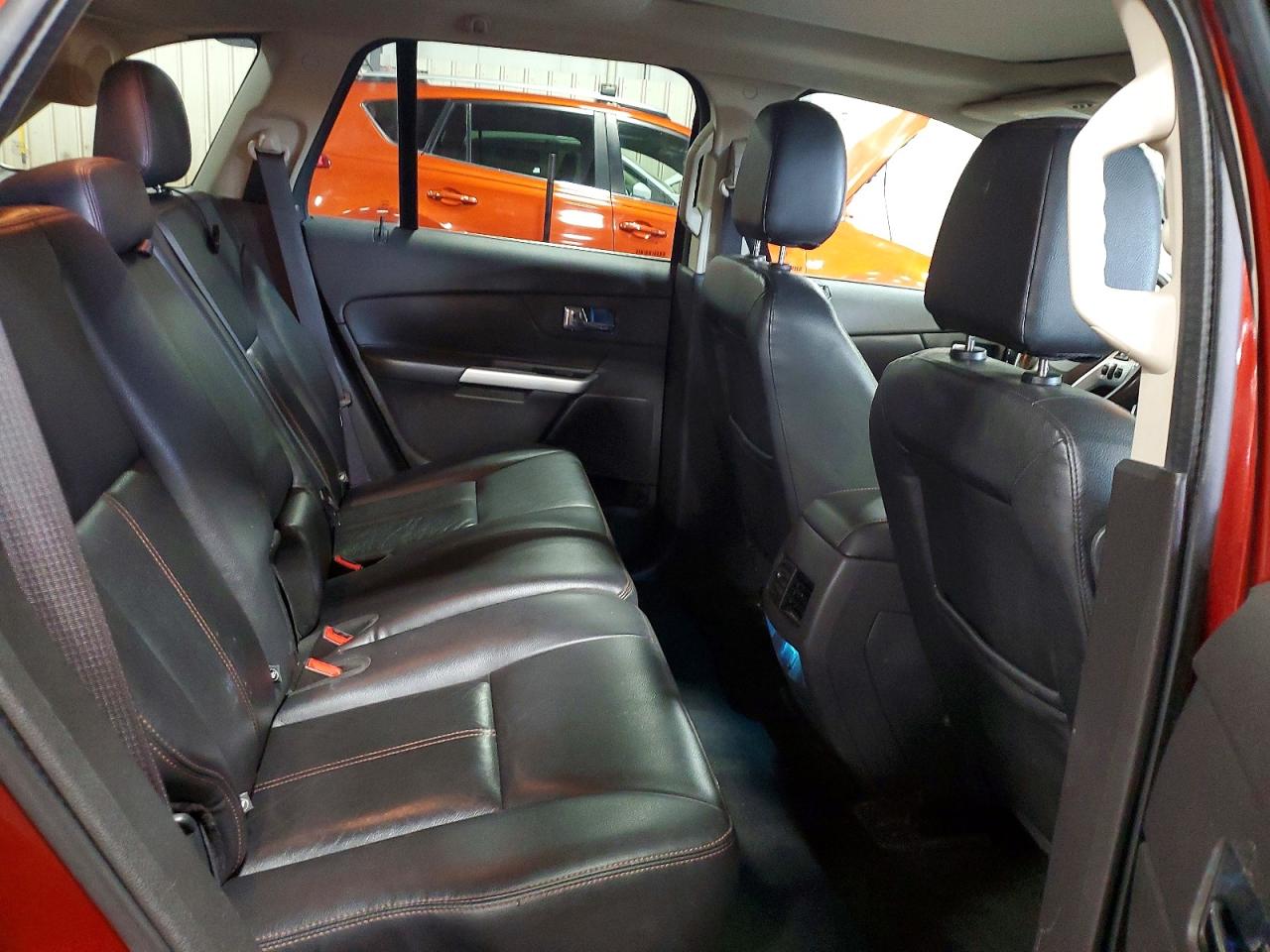 2014 Ford Edge Limited Orange vin: 2FMDK4KC1EBA46237