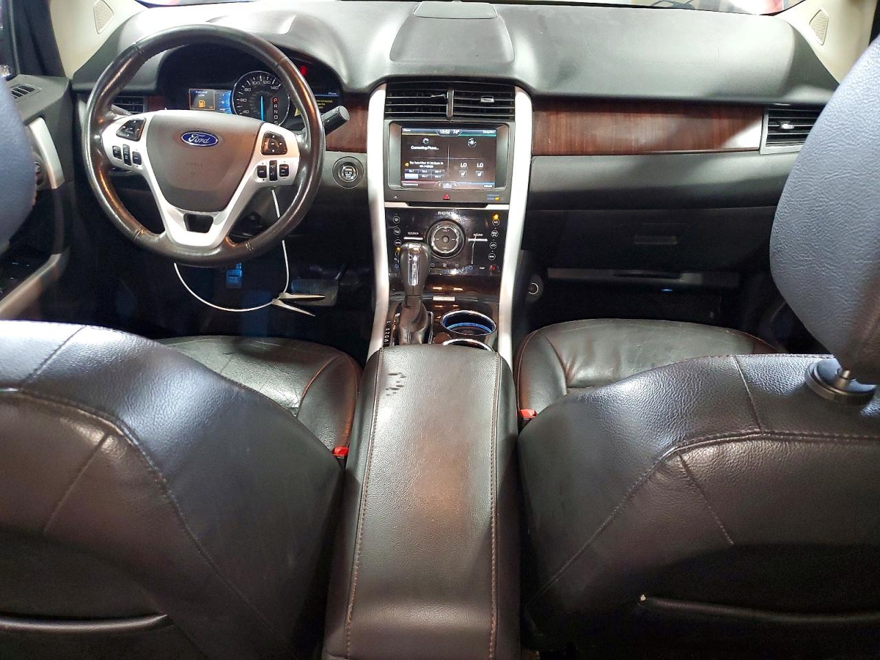 2014 Ford Edge Limited Orange vin: 2FMDK4KC1EBA46237