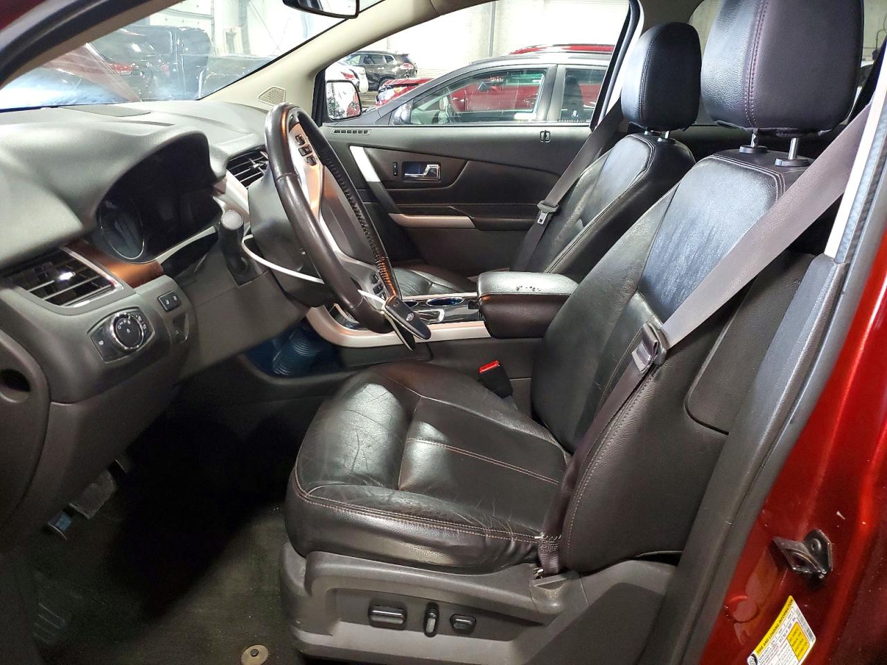 2014 Ford Edge Limited Orange vin: 2FMDK4KC1EBA46237