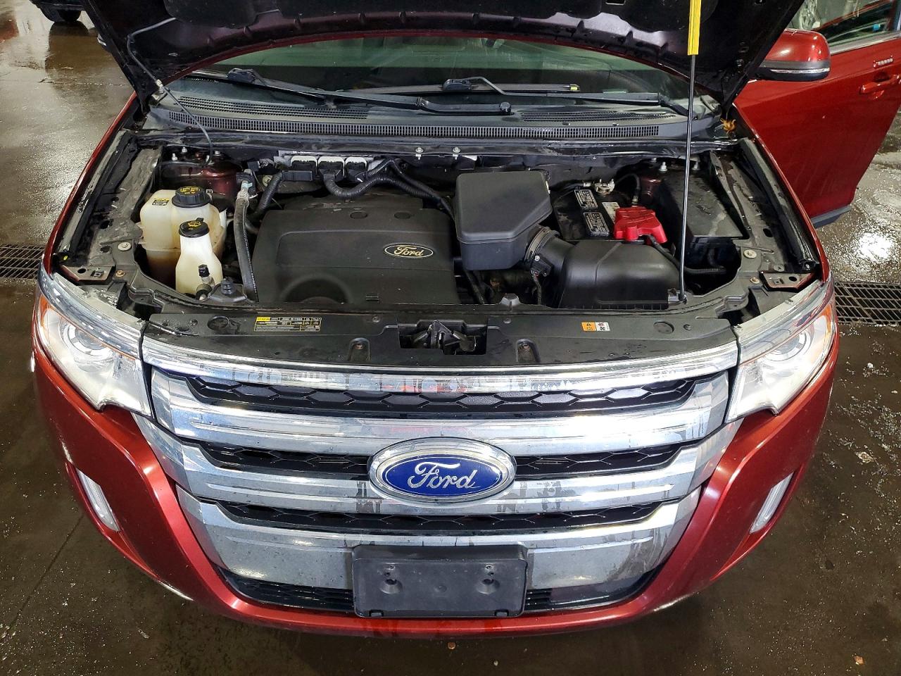 2014 Ford Edge Limited Orange vin: 2FMDK4KC1EBA46237