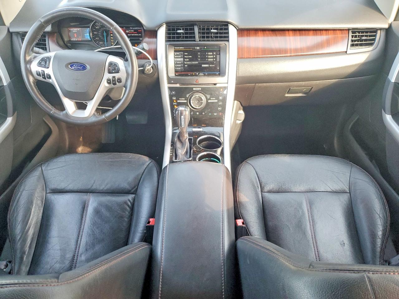 2014 Ford Edge Limited Black vin: 2FMDK4KC1EBA50966