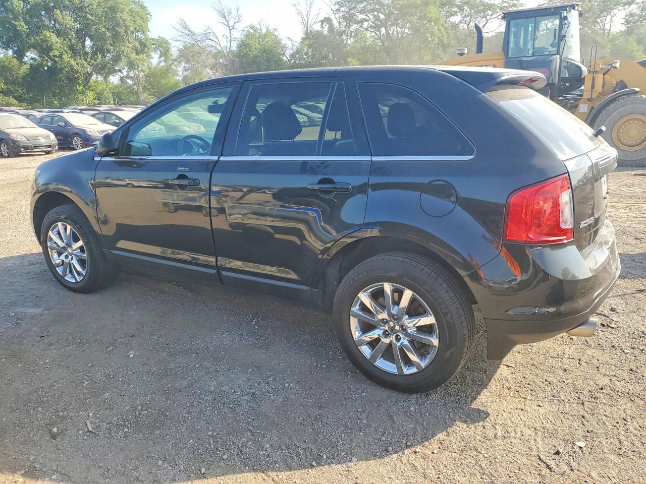 2014 Ford Edge Limited Black vin: 2FMDK4KC1EBA50966