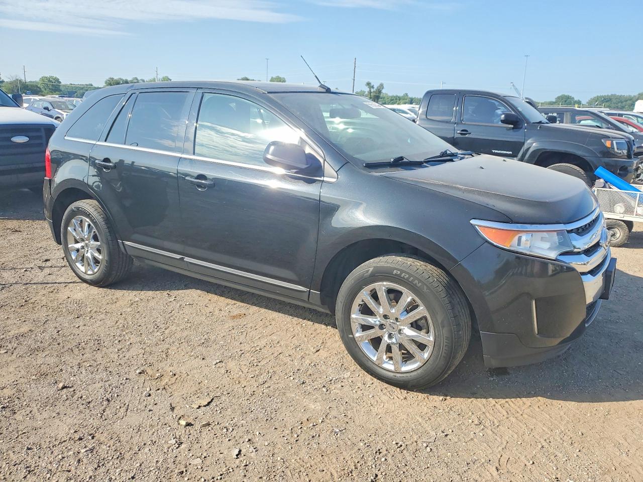 2014 Ford Edge Limited Black vin: 2FMDK4KC1EBA50966