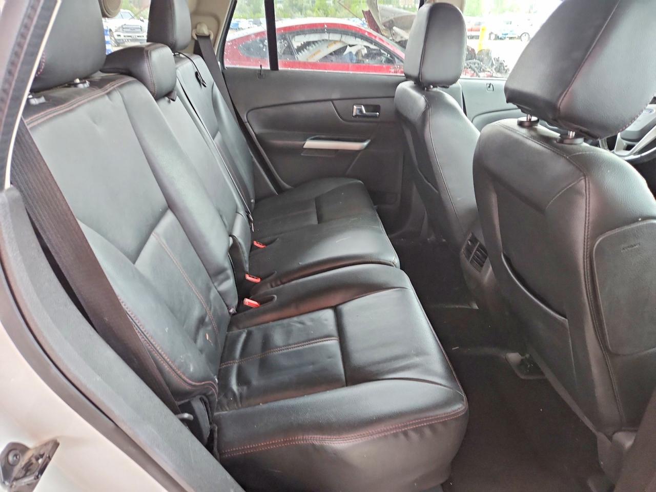 2014 Ford Edge Limited White vin: 2FMDK4KC1EBA72126
