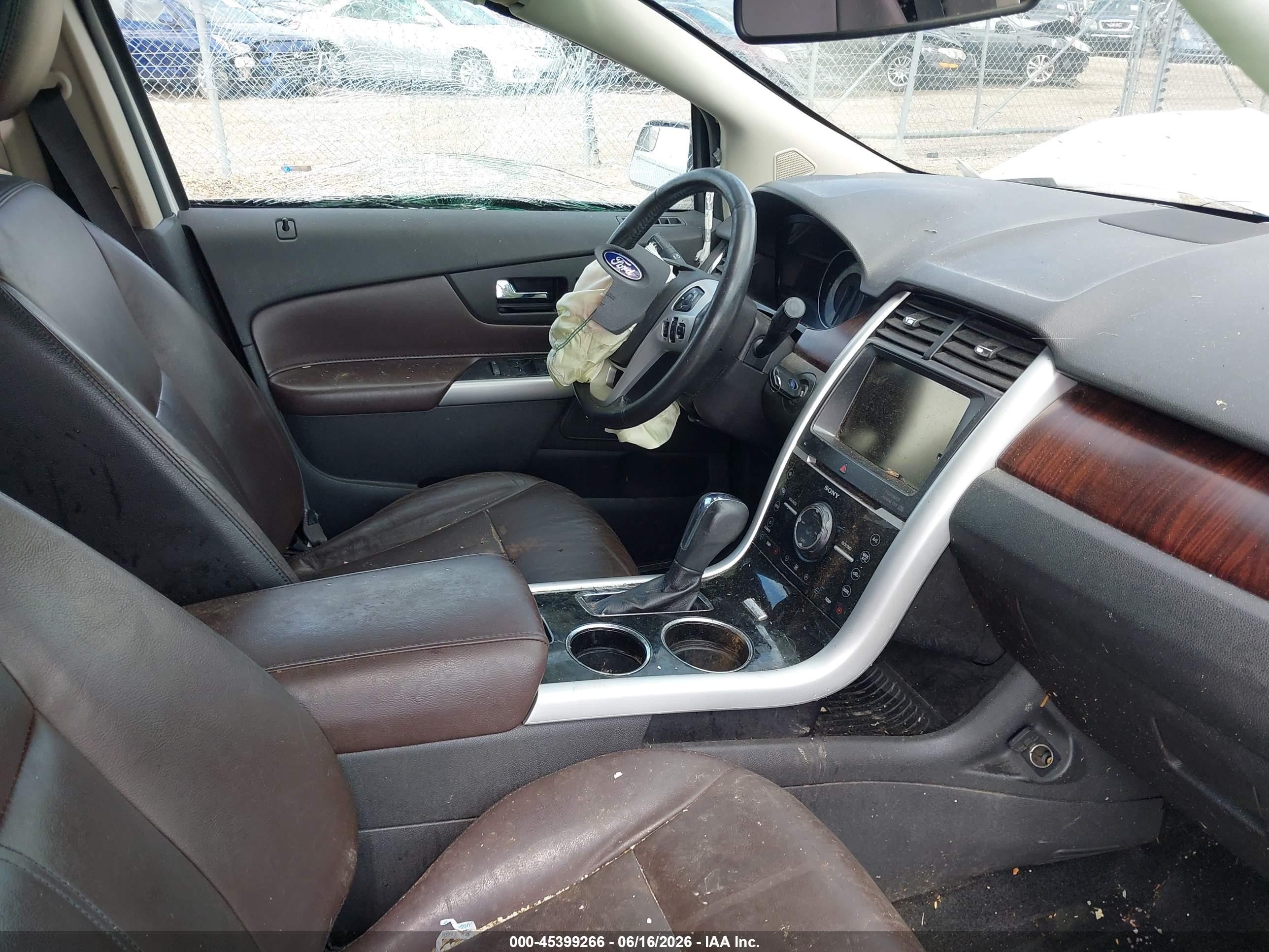 2014 Ford Edge Limited Белый vin: 2FMDK4KC1EBA84521