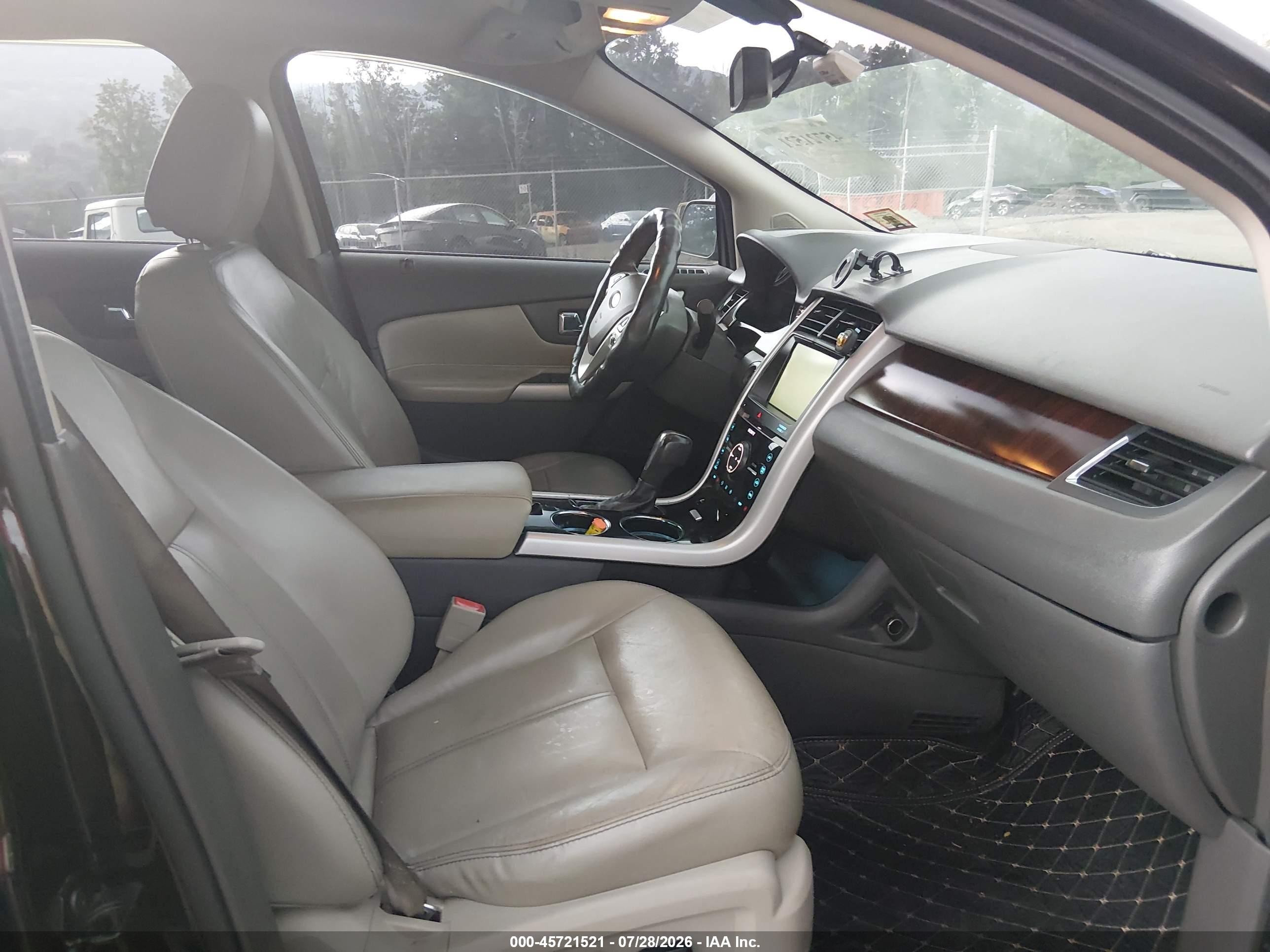 2014 Ford Edge Limited Black vin: 2FMDK4KC1EBB27044
