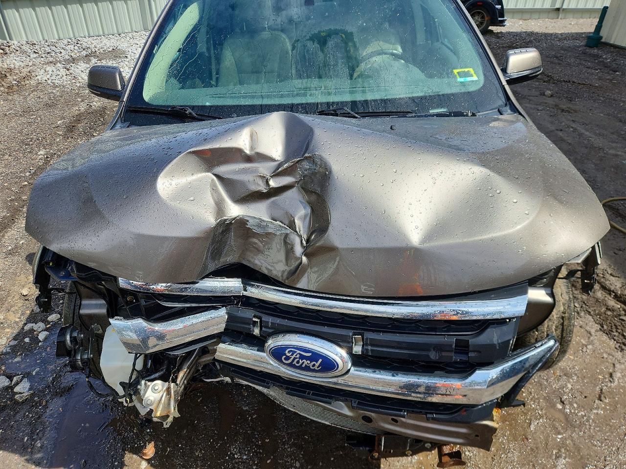 2014 Ford Edge Limited Gray vin: 2FMDK4KC1EBB71397