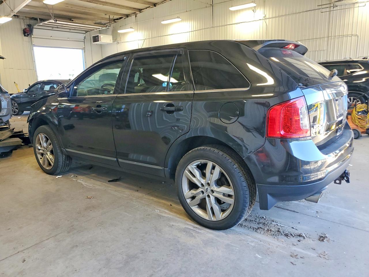 2014 Ford Edge Limited Black vin: 2FMDK4KC1EBB80018