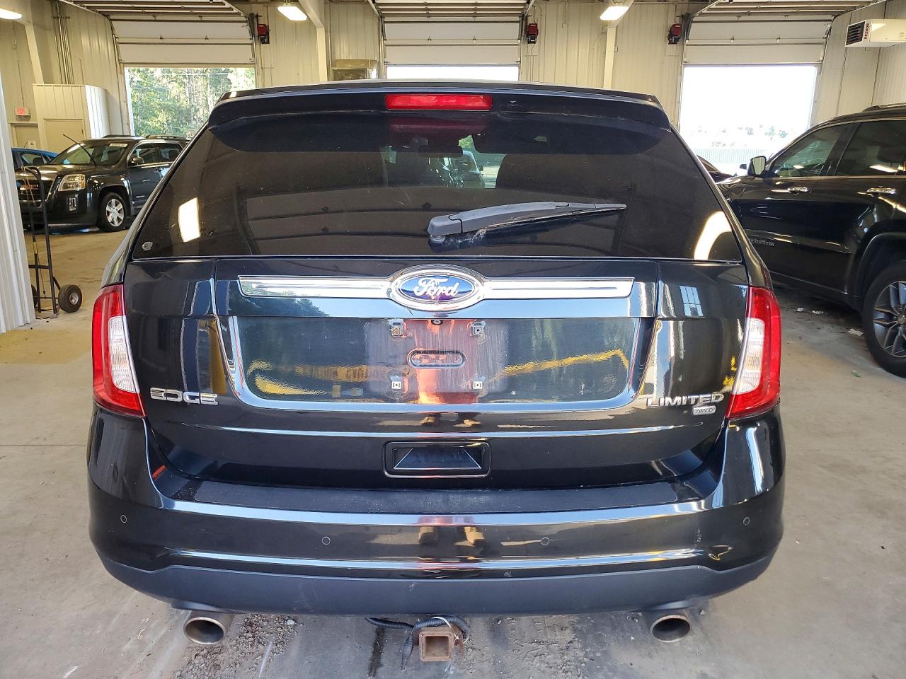 2014 Ford Edge Limited Black vin: 2FMDK4KC1EBB80018