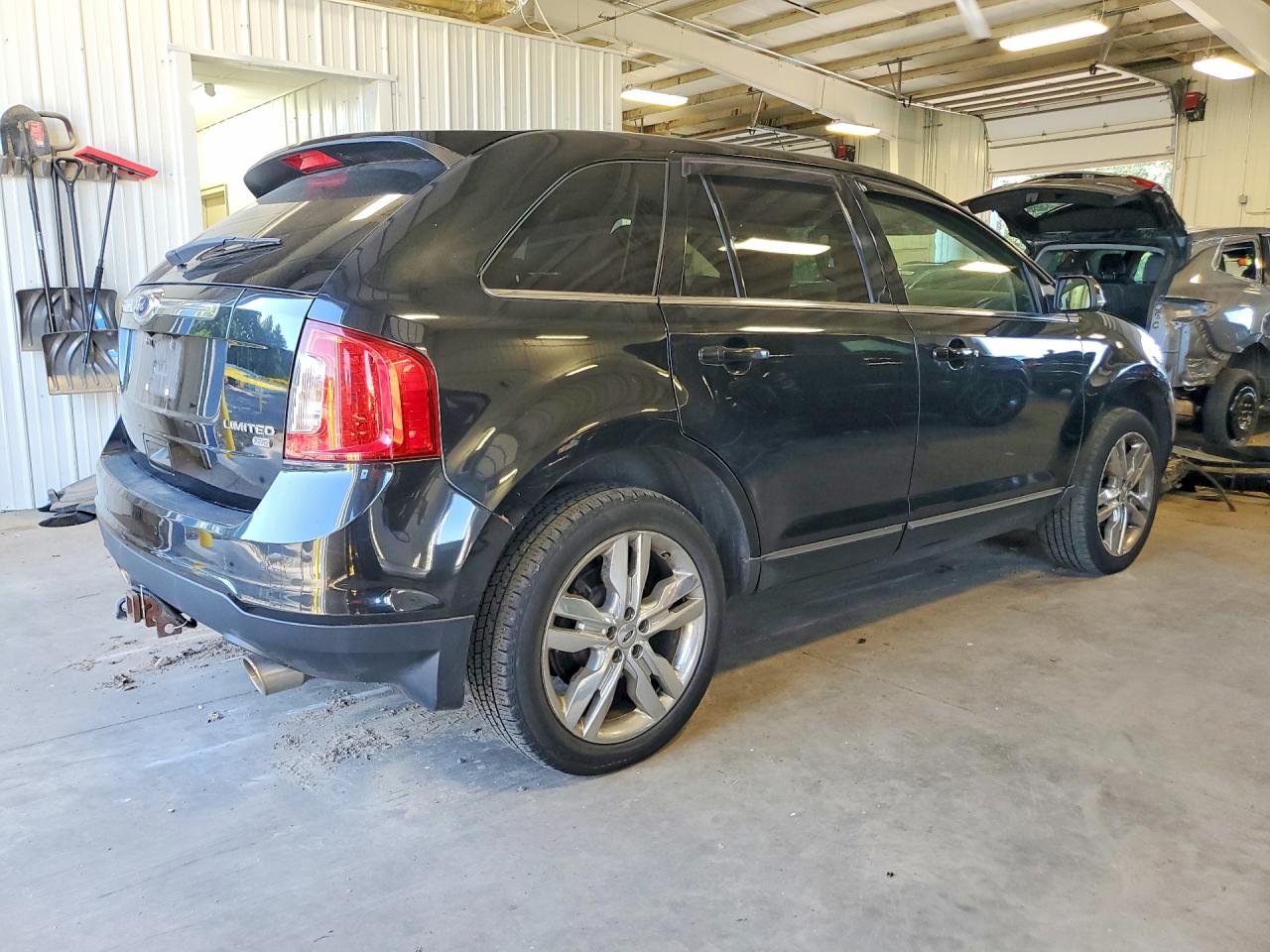 2014 Ford Edge Limited Black vin: 2FMDK4KC1EBB80018