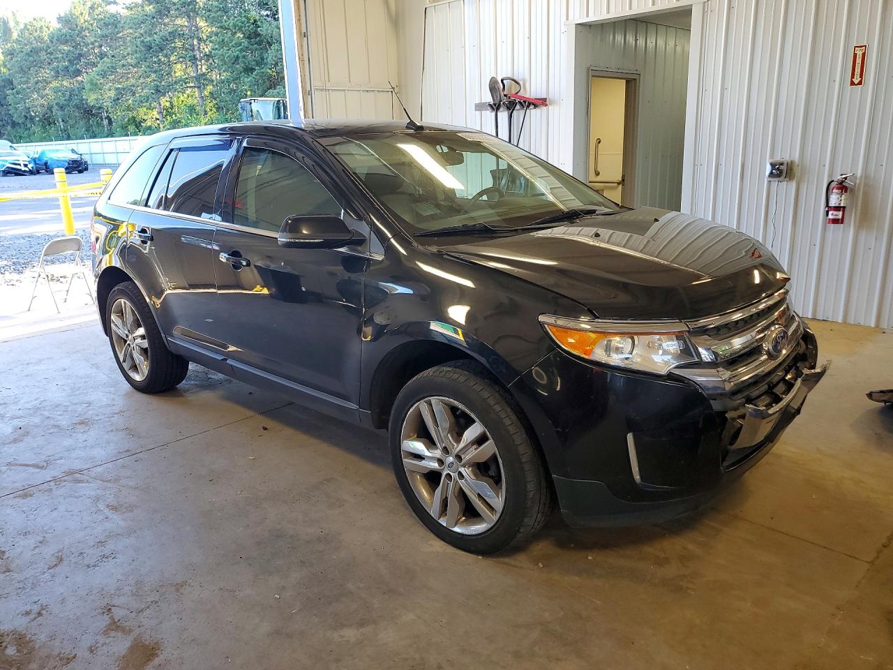 2014 Ford Edge Limited Black vin: 2FMDK4KC1EBB80018