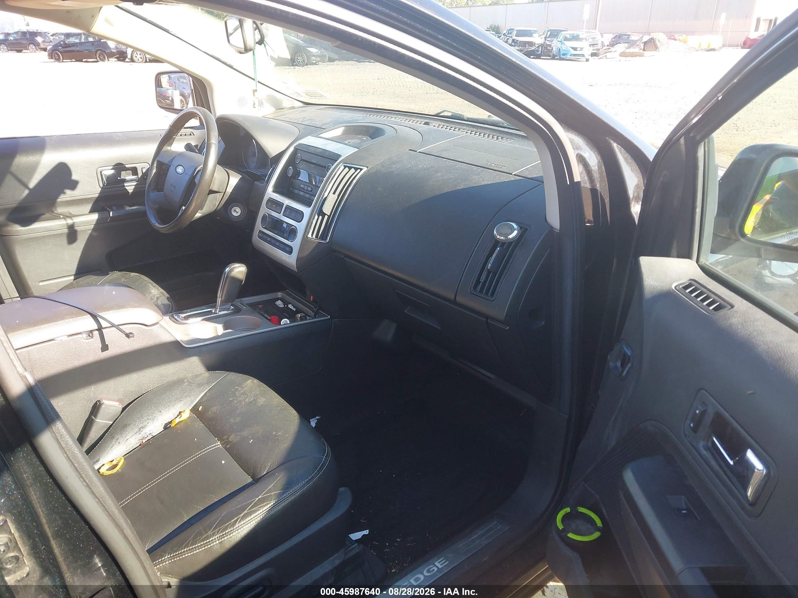 2010 Ford Edge Limited Black vin: 2FMDK4KC2ABA51912