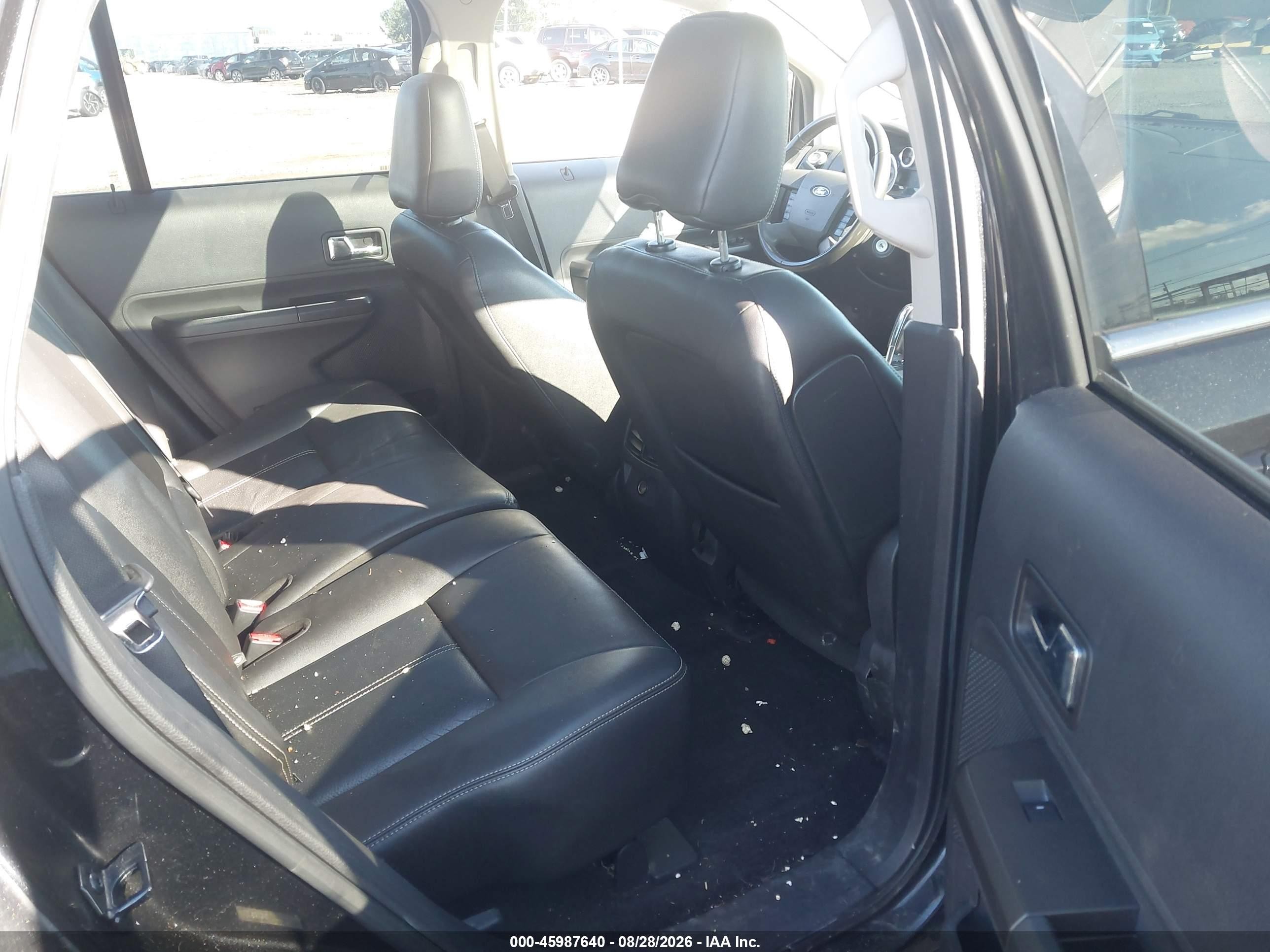 2010 Ford Edge Limited Black vin: 2FMDK4KC2ABA51912