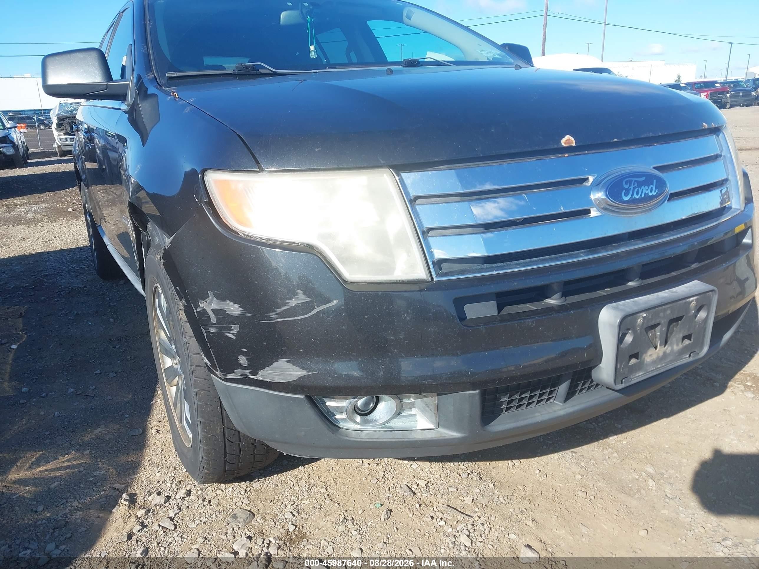 2010 Ford Edge Limited Black vin: 2FMDK4KC2ABA51912