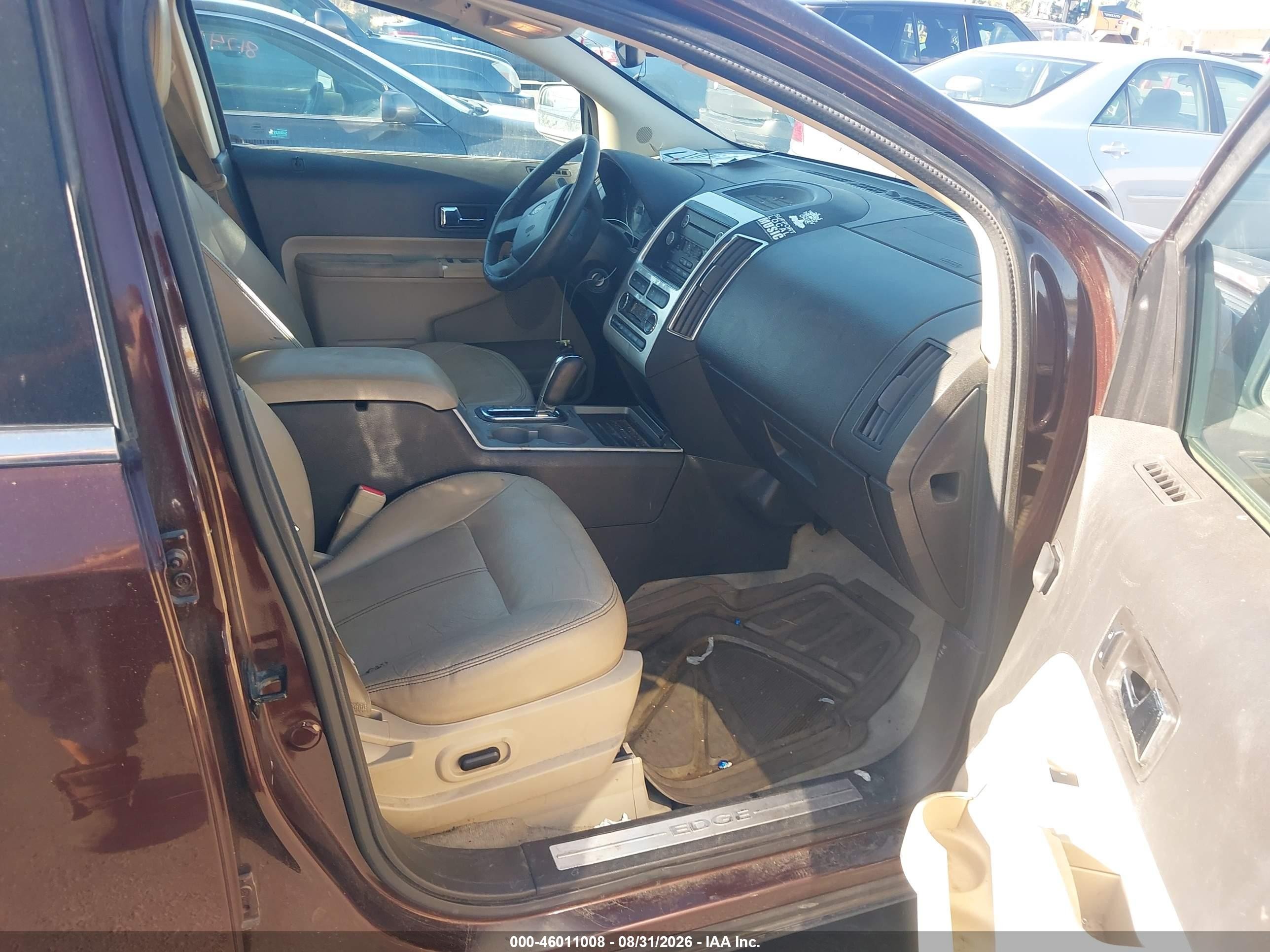 2010 Ford Edge Limited Темно-бордовый vin: 2FMDK4KC2ABA60092