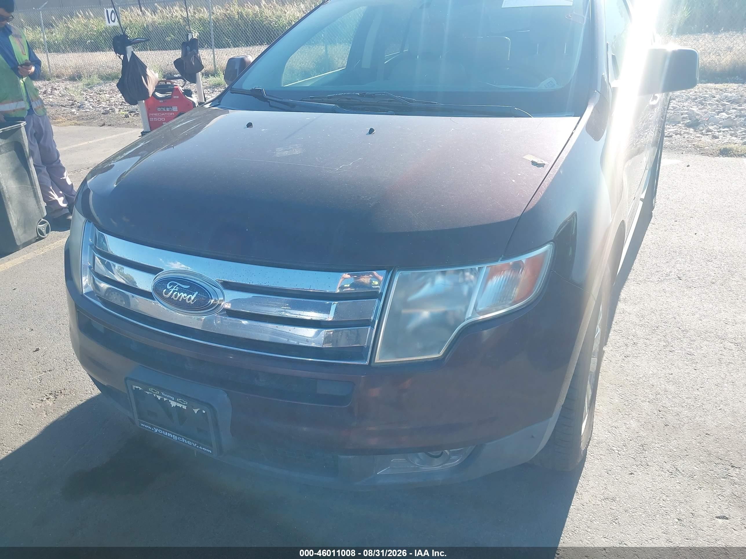 2010 Ford Edge Limited Темно-бордовый vin: 2FMDK4KC2ABA60092