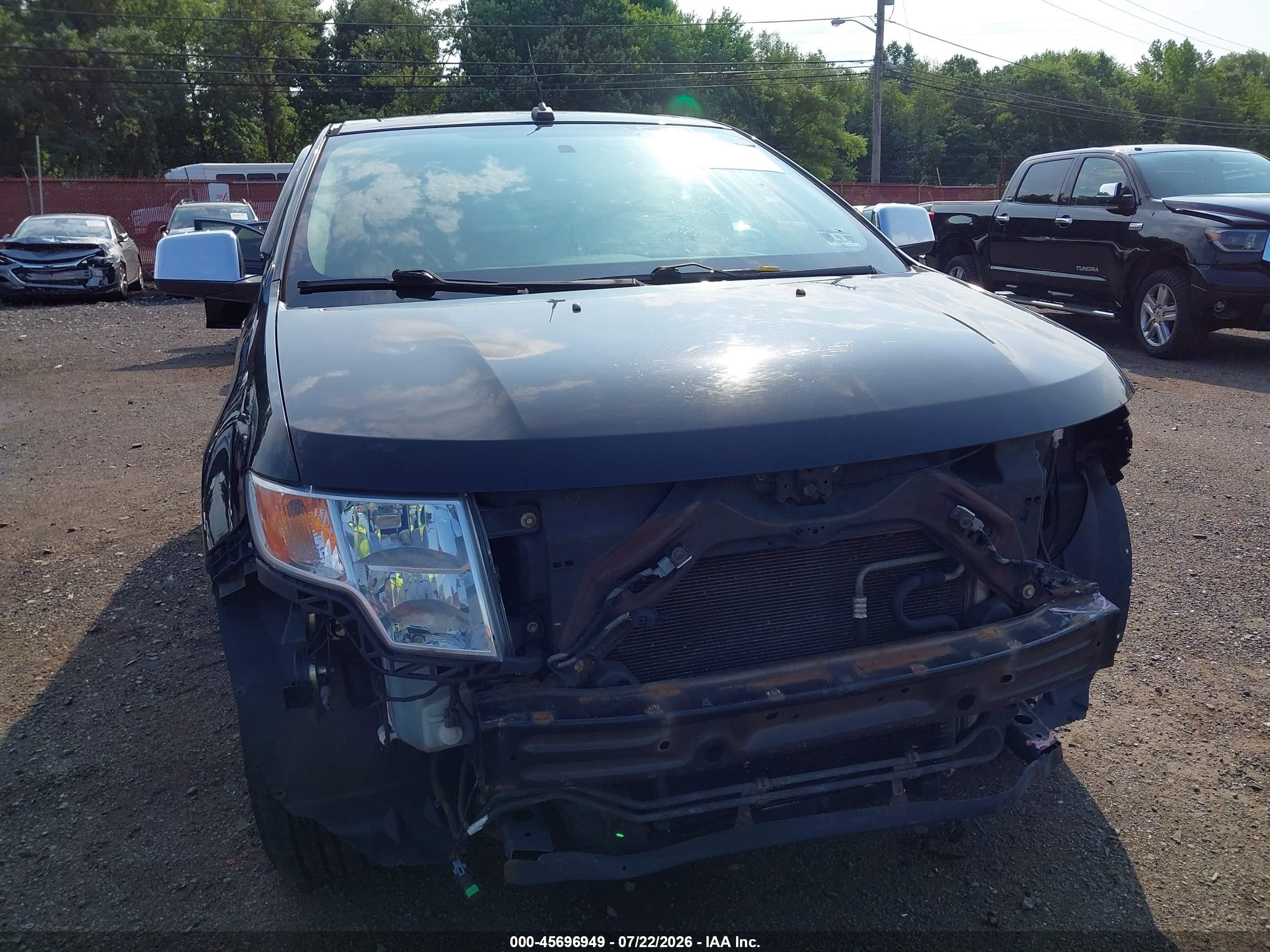 2010 Ford Edge Limited Black vin: 2FMDK4KC2ABA84540