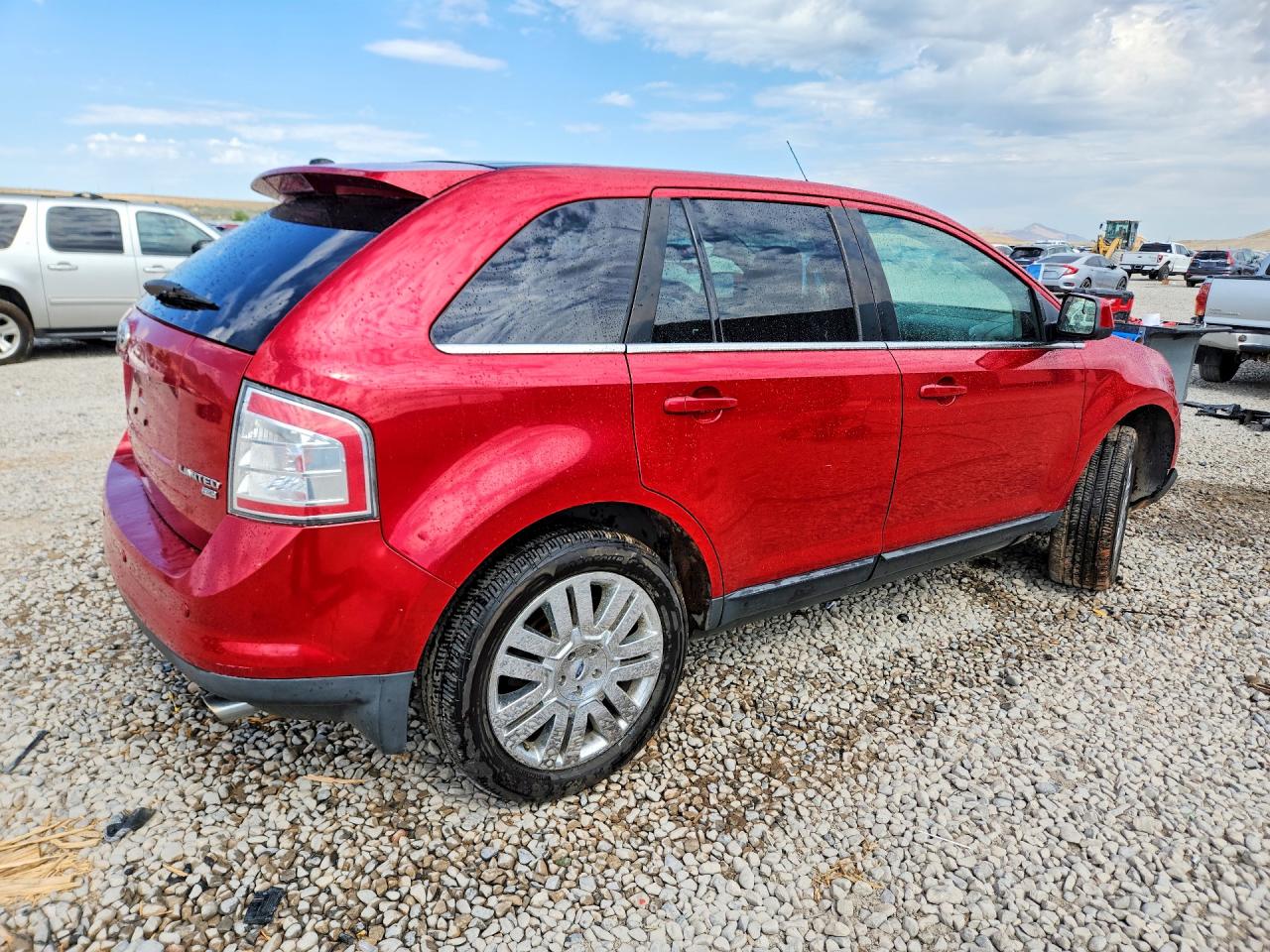 2010 Ford Edge Limited Burgundy vin: 2FMDK4KC2ABB33283