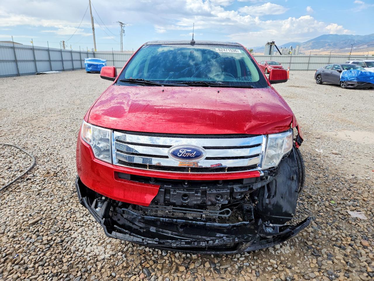 2010 Ford Edge Limited Burgundy vin: 2FMDK4KC2ABB33283