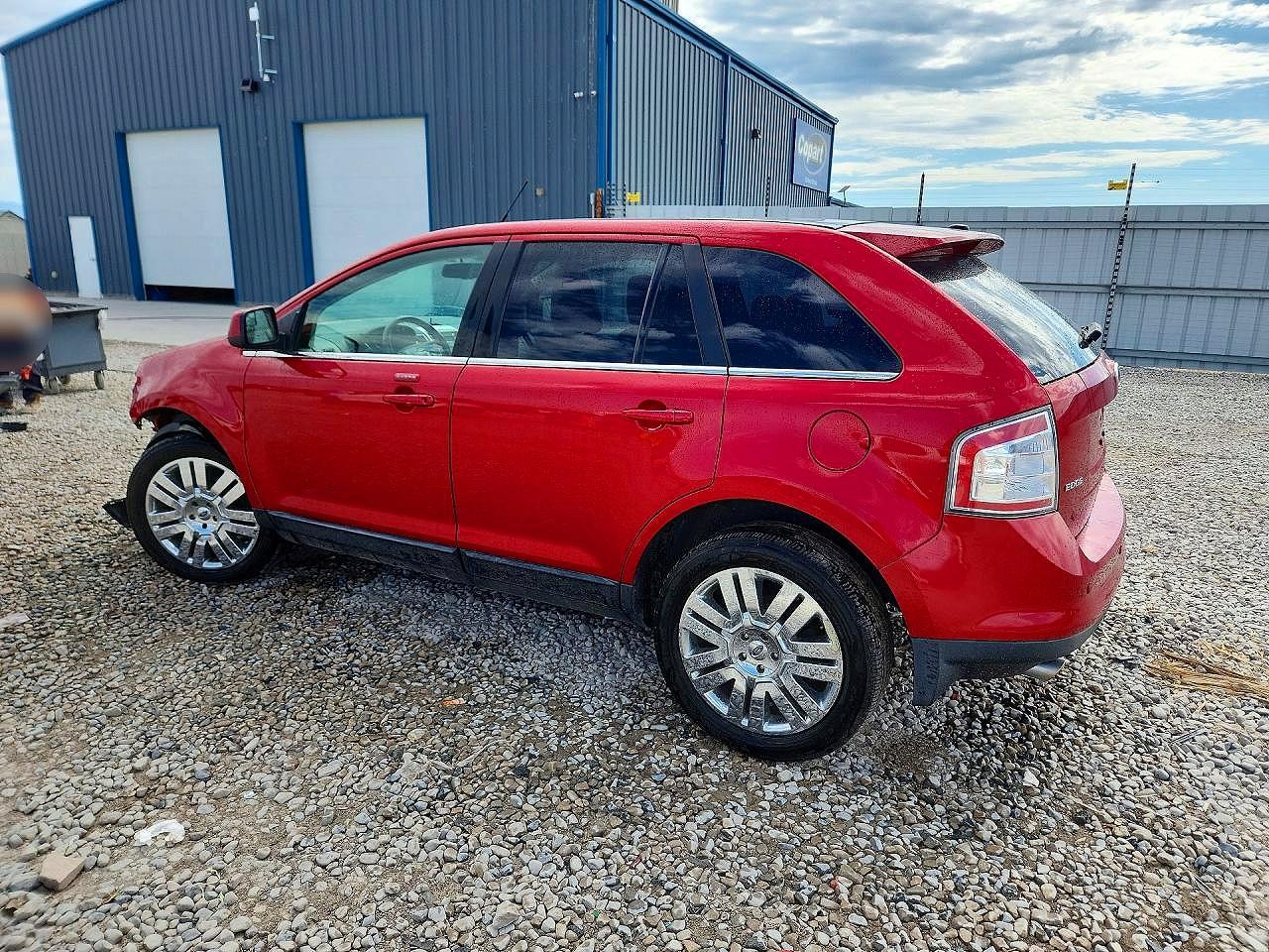 2010 Ford Edge Limited Burgundy vin: 2FMDK4KC2ABB33283