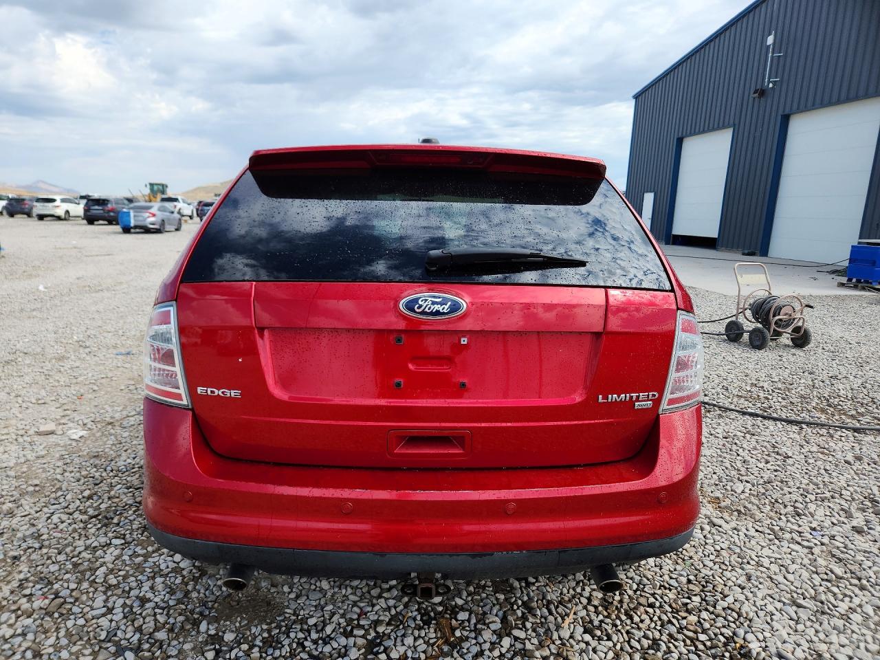2010 Ford Edge Limited Burgundy vin: 2FMDK4KC2ABB33283