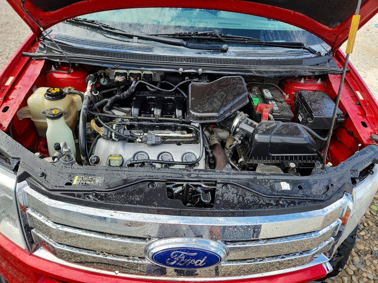 2010 Ford Edge Limited Burgundy vin: 2FMDK4KC2ABB33283