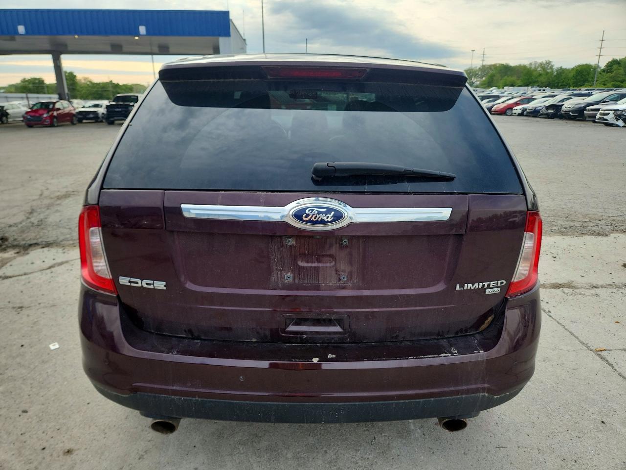 2011 Ford Edge Limited Purple vin: 2FMDK4KC2BBA02078